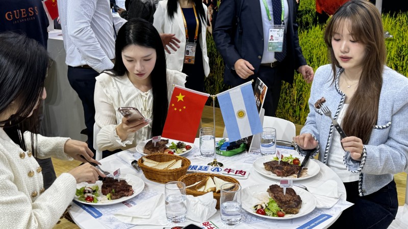 La carne argentina va por más en China